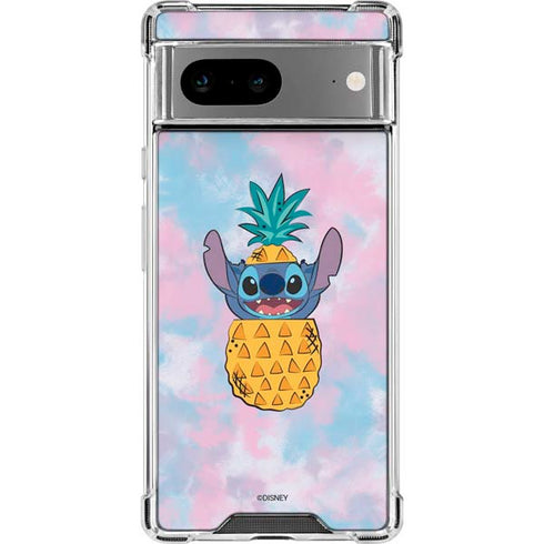 Disney Lilo and Stitch Pineapple Stitch Google Pixel 7a Clear Case